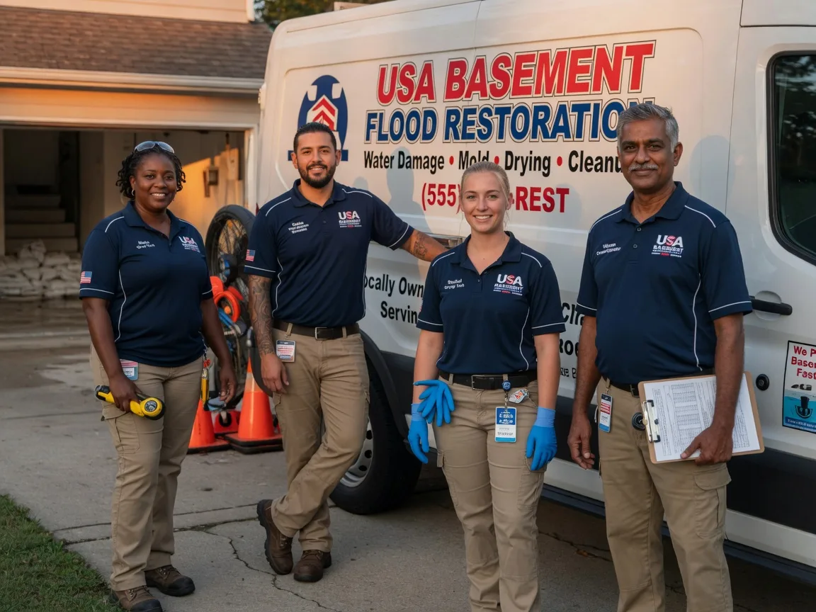 Basement Flood Cleanup company in West Salem, WI