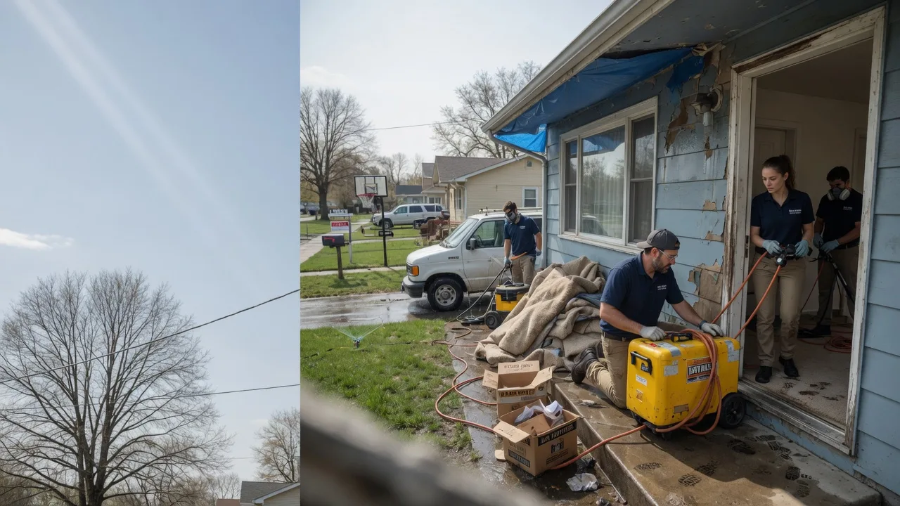 Basement Flood Cleanup in West Salem, WI near me